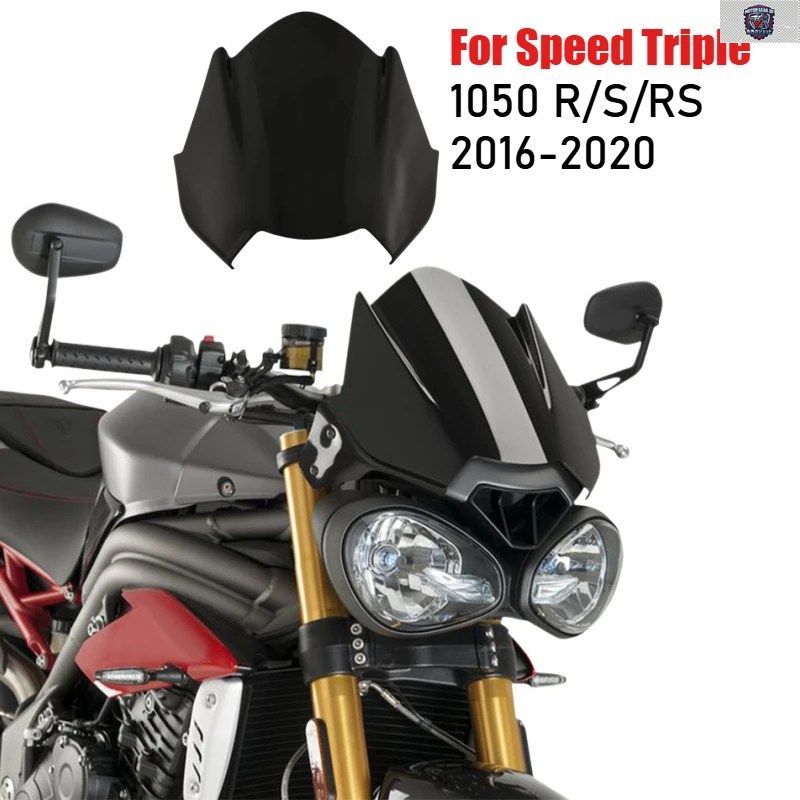 SPEED TRIPLE 1050 R/S/RS 2016-2020 オートバイ用フロントウインドスクリーン、ウインドディフレクター、ウインドシールド、フェアリング 7,826円