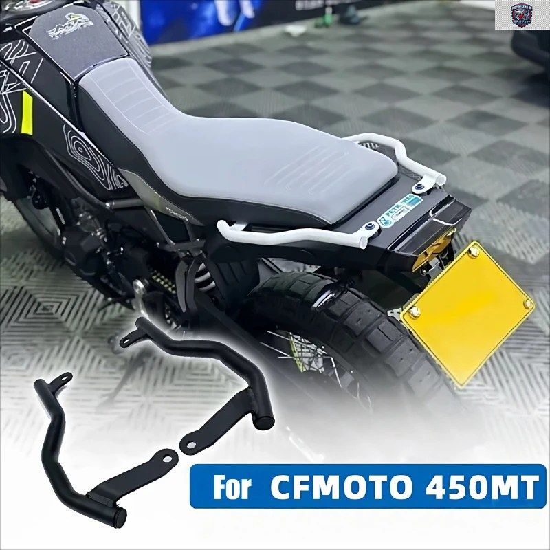 CFMOTO 450 MT 2024 2025 オートバイ用リアアームレスト、パッセンジャーリアシート、グラブバーハンドル、シートキット、ラック