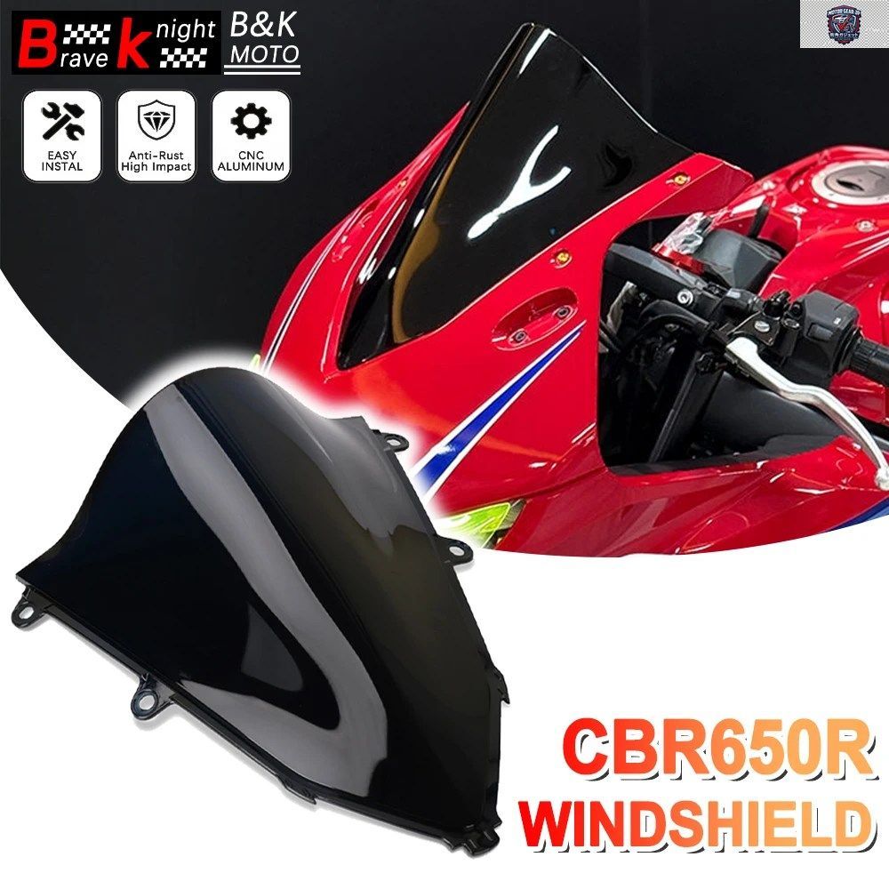 CBR650R 2025 ウインドシールド オートバイ用ウインドディフレクター フェアリング ウインドスクリーン CBR650 R 2024 2025
