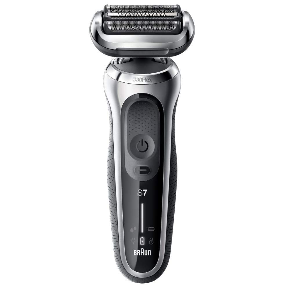 新品 ブラウン(Braun) 70-S7001CC(シルバー) 密着シリーズ7 充電式シェーバー 3枚刃