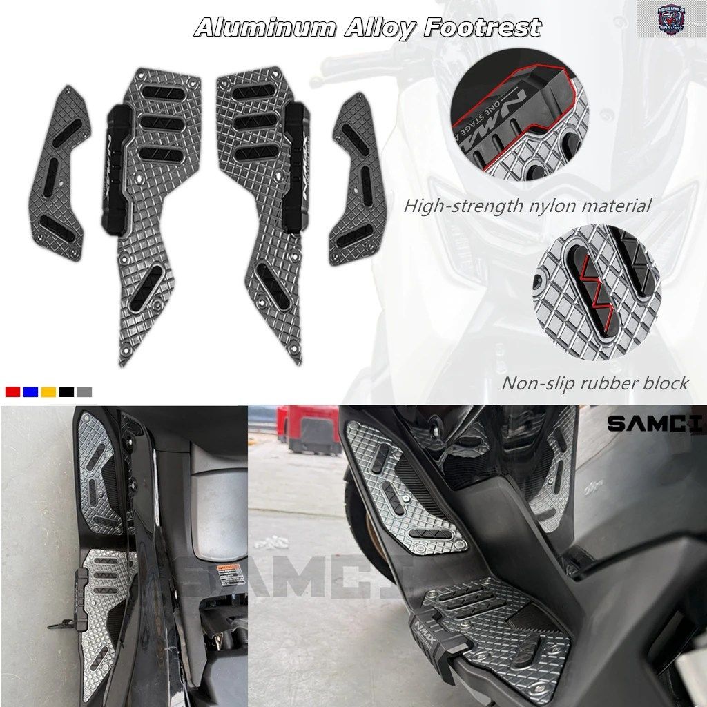 オートバイ用フットレスト ヤマハ NMAX155 V3 NMAX 2025 2026 フットペグ 工場出荷時取り付け