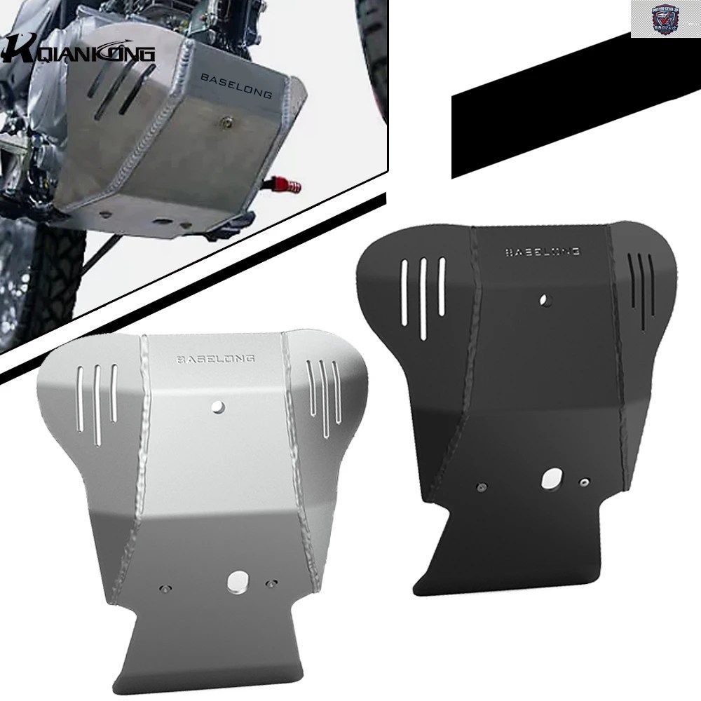 ホンダ XR150L XR 150 L 2023-2025 2026 デュアルスポーツモーター アルミスキッドプレート フレーム エンジンガード プロテクションカバー