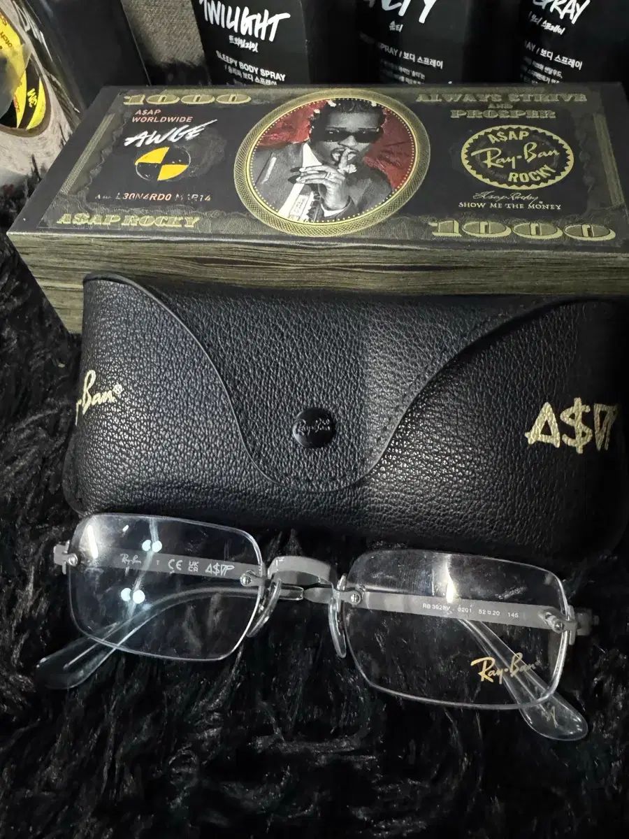 レイバン ASAP フチなし グレー