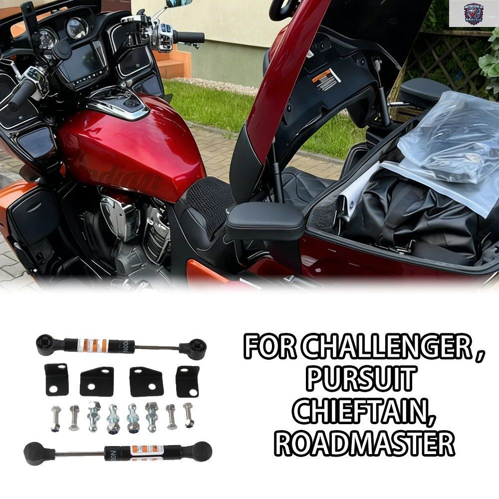 INDIAN CHIEFTAIN ROADMASTER 2019-2025 2024 モーターサイクル リアトランク油圧サポート INDIAN CHALLENGER PURT 2020-2026