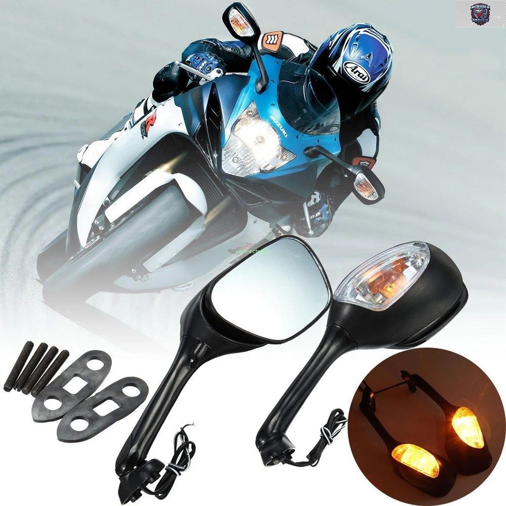 ターンシグナルミラー GSXR1000 05-12 2006 07 750 06-12