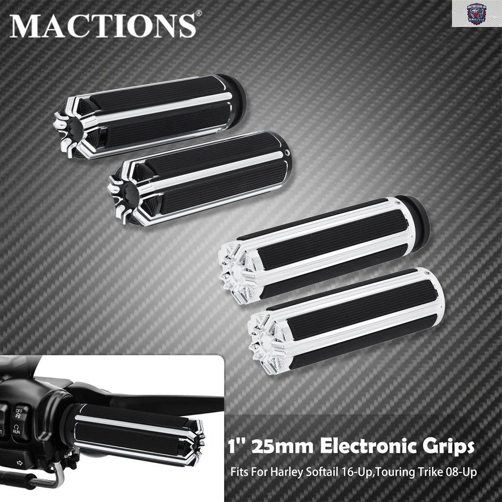 1 電子式ハンドグリップ オートバイ用 25mm スロットルハンドルバー / ハーレー ソフテイル FXDLS ブレイクアウト ツーリング FLHR トライ