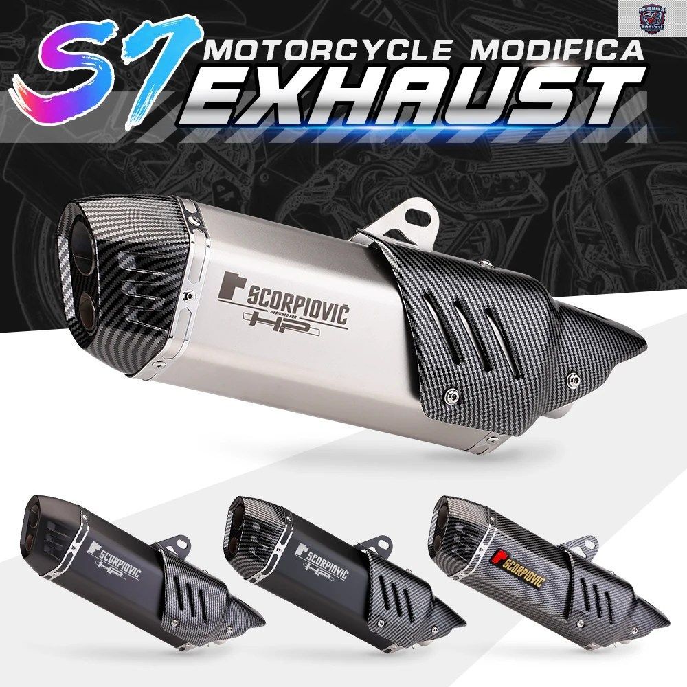 オートバイ排気システムマフラー改造チューブ中間接続スリップオン125 250 390 RC390 2017-2020年モデル 51MM
