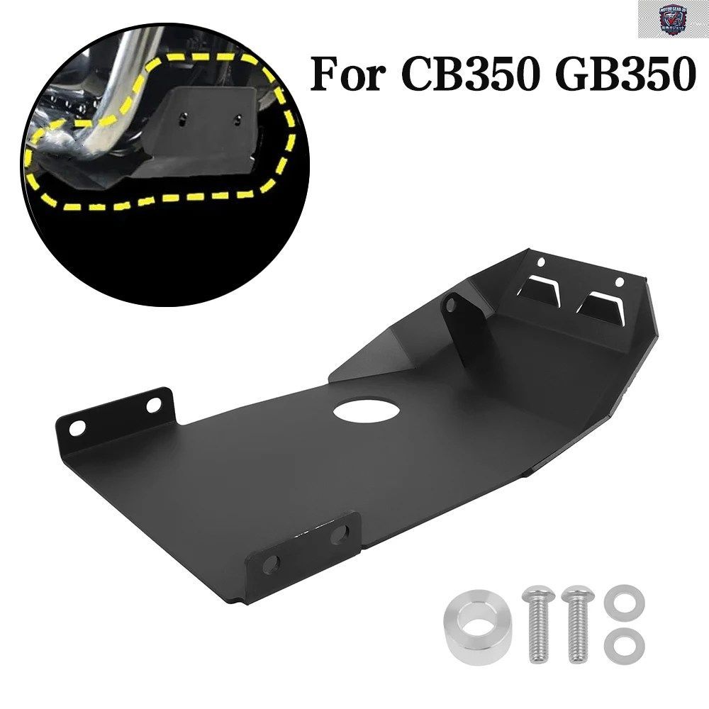 ホンダ GB350 GB350S GB 350 S CB350 CB 350 2021-2024 2023 エンジンシャーシ保護ベリーパンカバーガードボトムスキッドプレート