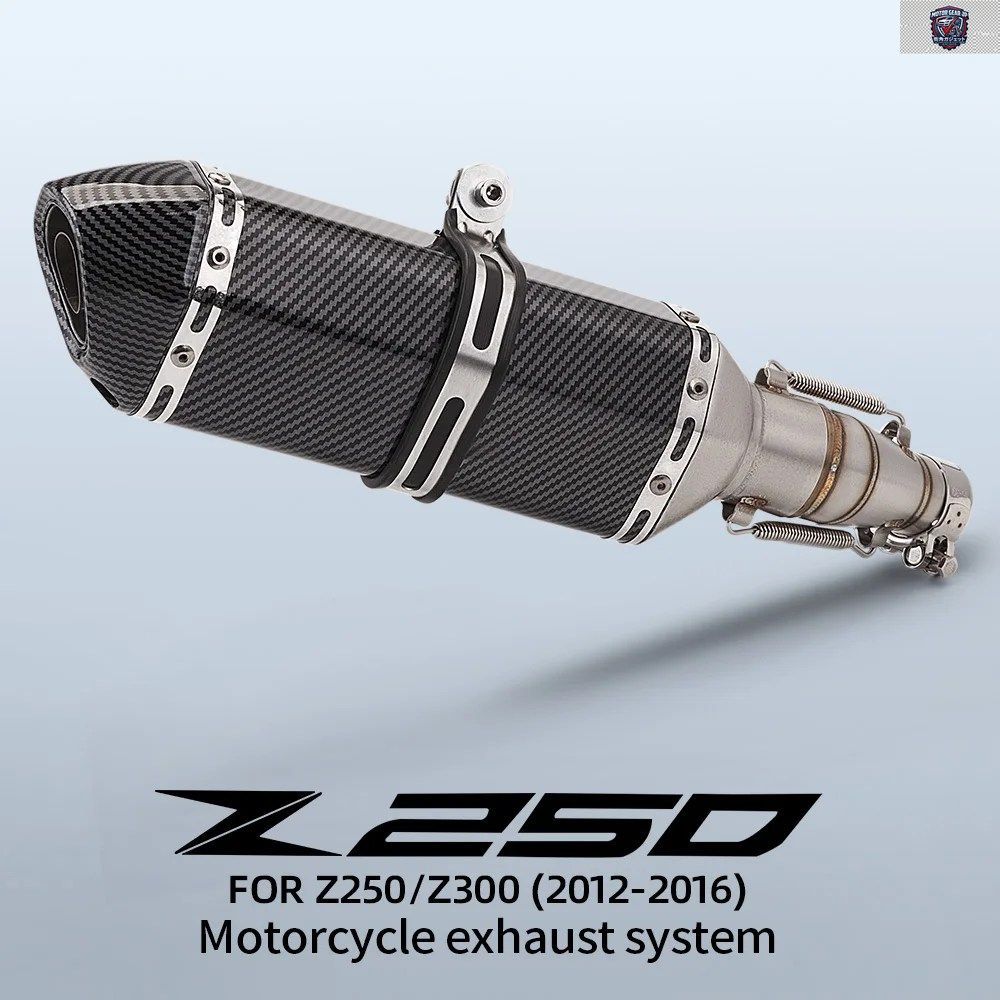 エキゾーストパイプ Z250 Z230 2012-2016 フルモトミッドリンクシステム