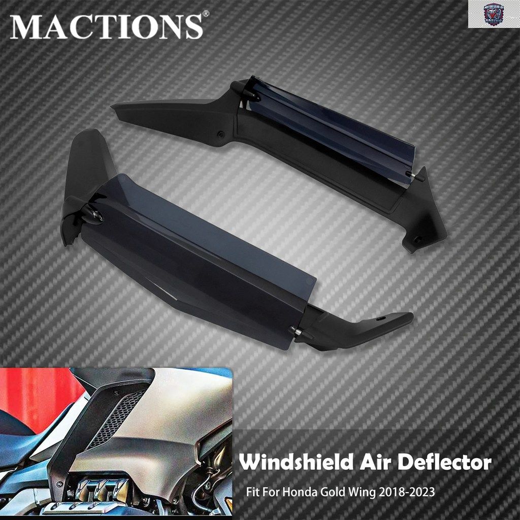 オートバイ用サイドウイングウインドシールドエアディフレクターABS樹脂製ホンダゴールドウイングGL1800Dツアー2018-2021 - 23