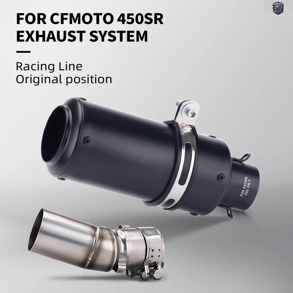 CF450SR オートバイ排気システム改造ステンレス製排気管中間部 450SR 450 SR