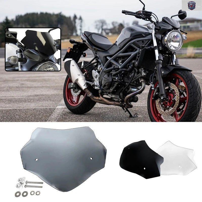 SV650 2016-2019 - 25 オートバイ用ウインドシールドカバー ウインドシールドカバー
