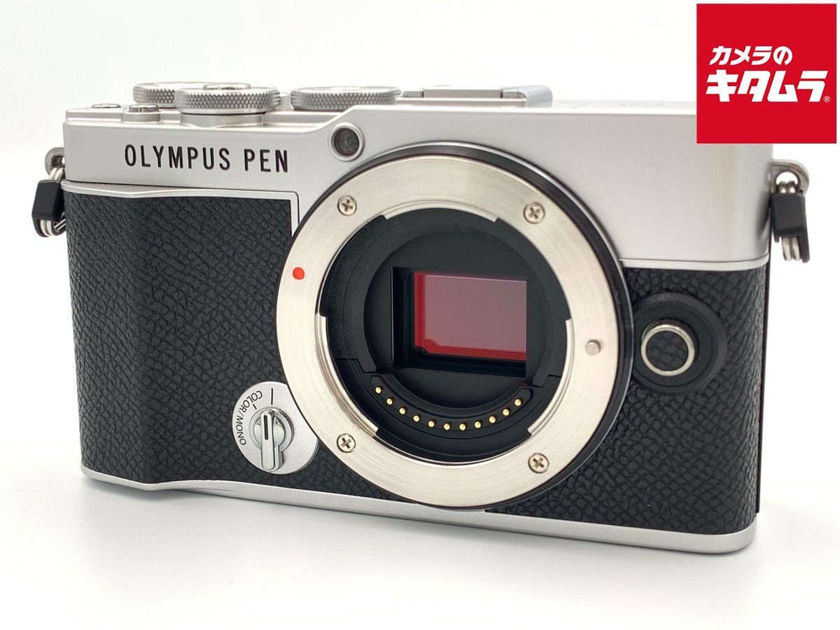 【中古】 【美品】 オリンパス PEN E-P7 ボディ シルバー