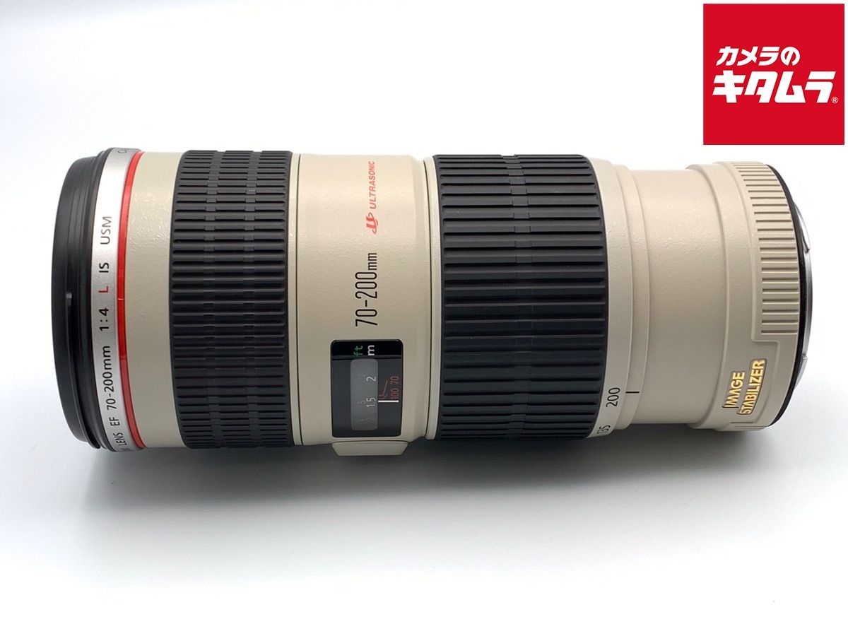 【中古】 【良品】 キヤノン EF70-200mm F4L IS USM