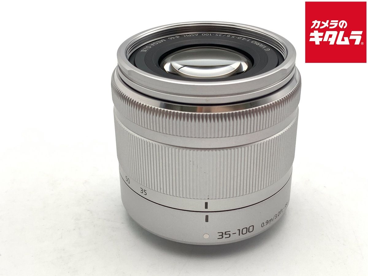 【中古】 【良品】 パナソニック LUMIX G VARIO 35-100mm F4.0-5.6 ASPH. MEGA O.I.S. [H-FS35100] シルバー