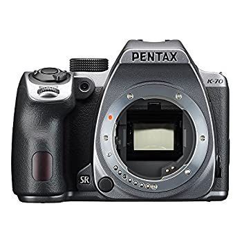 [Used] (Very Good) PENTAX DSLR Camera K-70 Body Silky Silver Dustproof and Splashproof -10℃ Cold Resistant High Sensitivity Outdoor K-70 BODY SILKY SILKY SILVER 16983