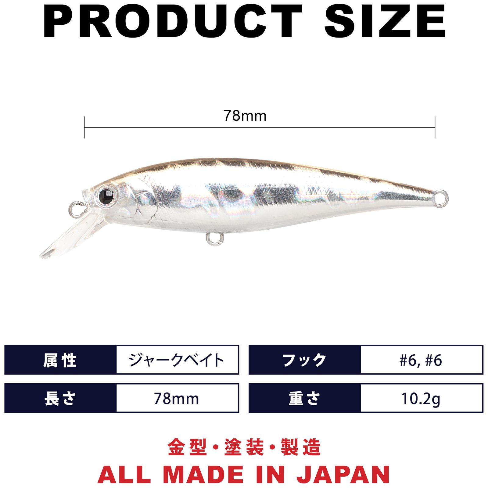 新品 ラッキークラフト (LUCKY CRAFT) ビーフリーズ78S シンキング