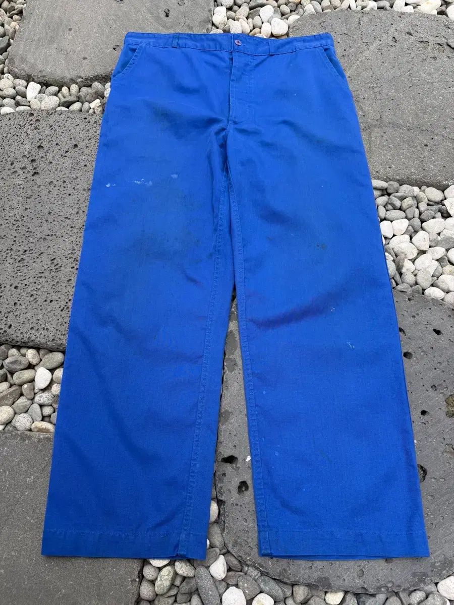 1970s DISTRESSED WASHED フレンチワークパンツ