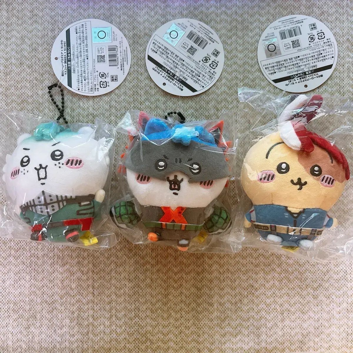 僕のヒーローアカデミア ちいかわ ちいかわ コラボ ぬいぐるみ