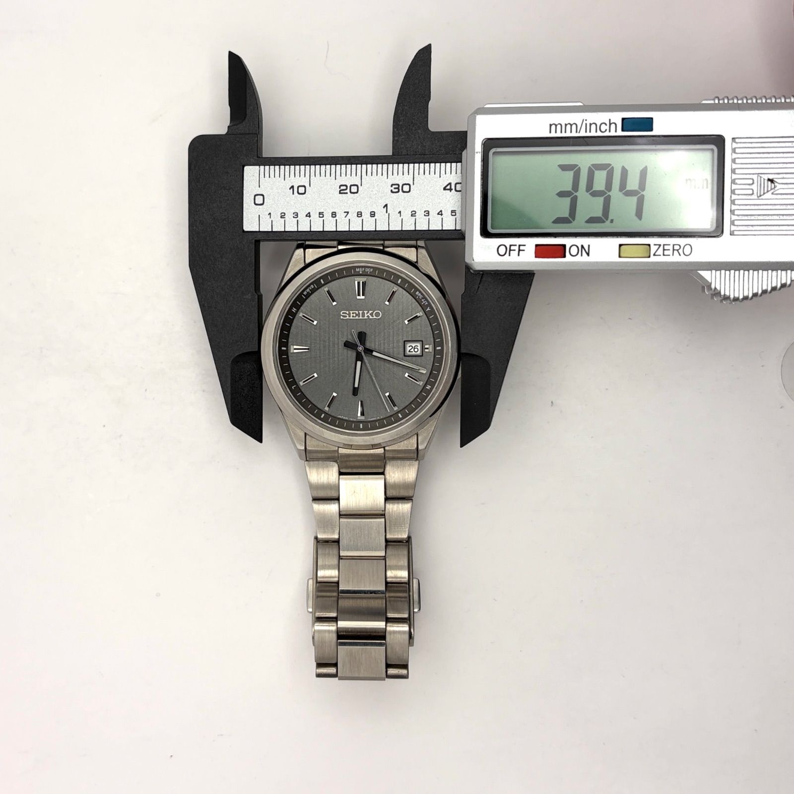 T883）保証付き！美品 正常稼動 SEIKO セイコー 電波ソーラー