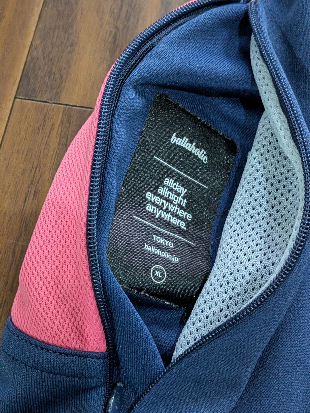 ボーラホリック BALLAHOLIC blhlc バスパン ハーフパンツ XL ネイビー