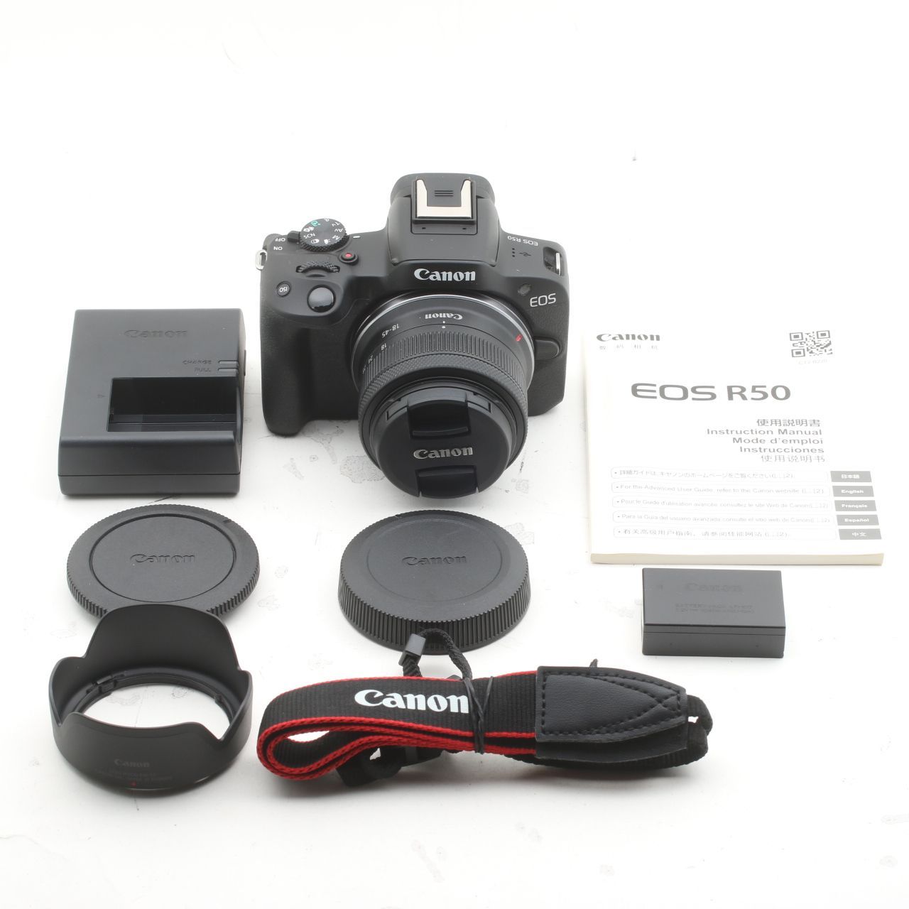 Canon EOS R50 RF-S18-45mm F4.5-6.3 STM