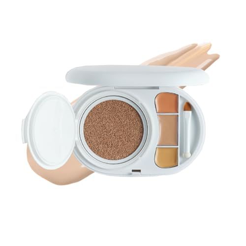 エフェクト ライク フィニッシュ ファンデーション クッションファンデ 3色コンシーラー付き SPF50+ PA+++ 崩れにくい カバー力 シミ隠し 22 サンドe