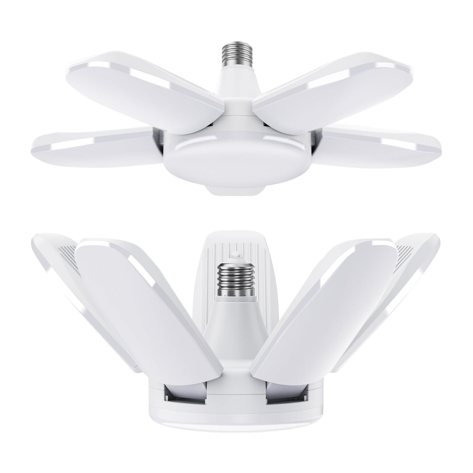 【新品】ガレージライト シーリングライト LEDライト 100W 2個 10000lm ペンダントライト LED電球 6500K 天井照明 屋内照明 取付簡単 工事不要 角度調節可能 車庫 倉庫 納戸 作業灯 昼白色 46837b10