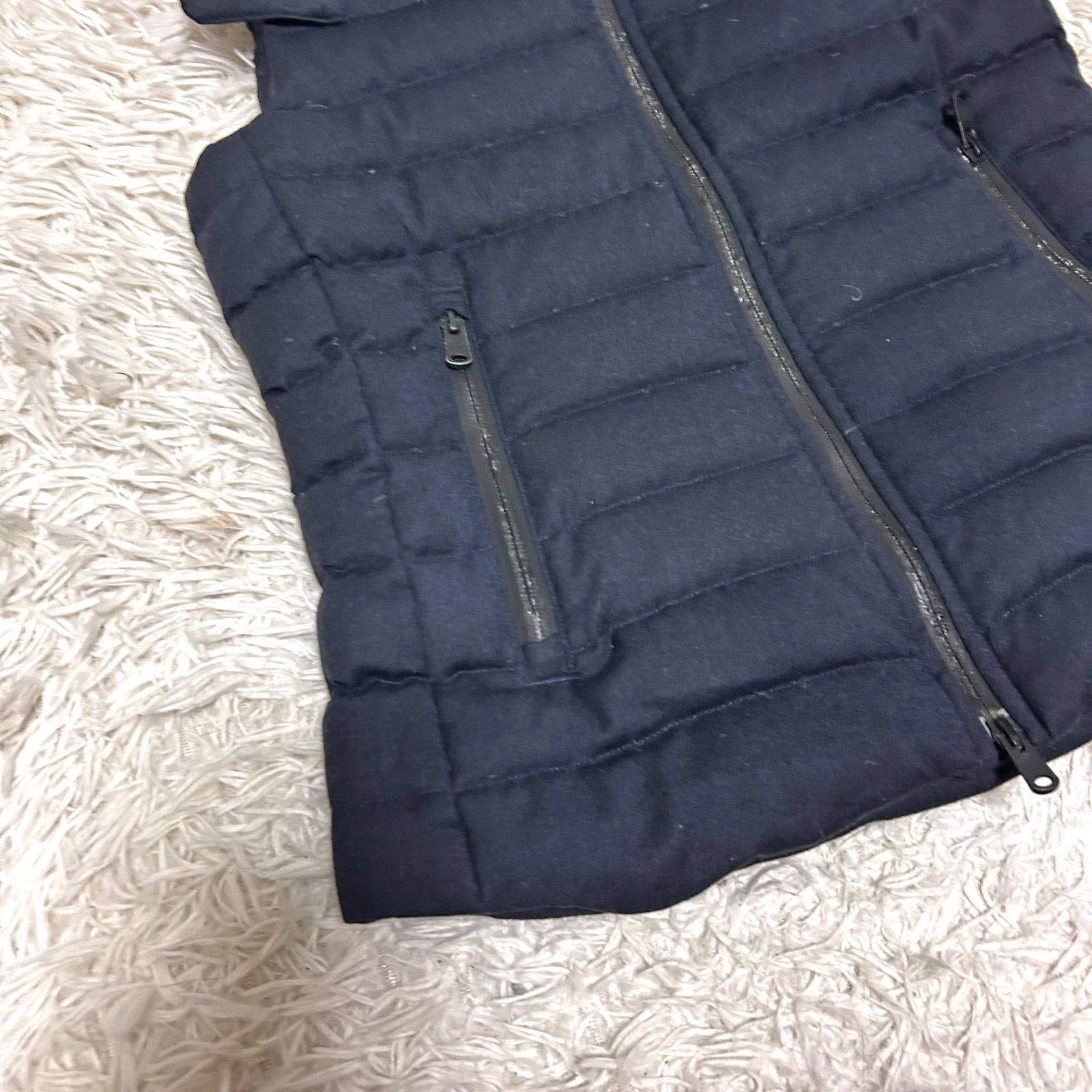 タトラス tatras ダウンベスト ウール 02 Mサイズ相当 ネイビー