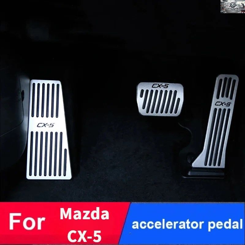 マツダ CX-5 CX5 CX 5 KE KF 2012-23 車用アクセル/ブレーキペダルカバーカスタムパーツ