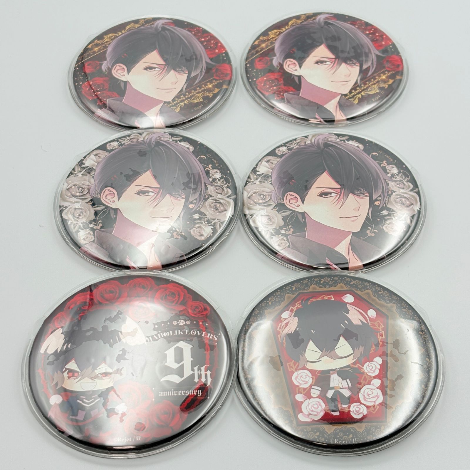DIABOLIK LOVERS 缶バッジ 9th anniversary キノ - メルカリ