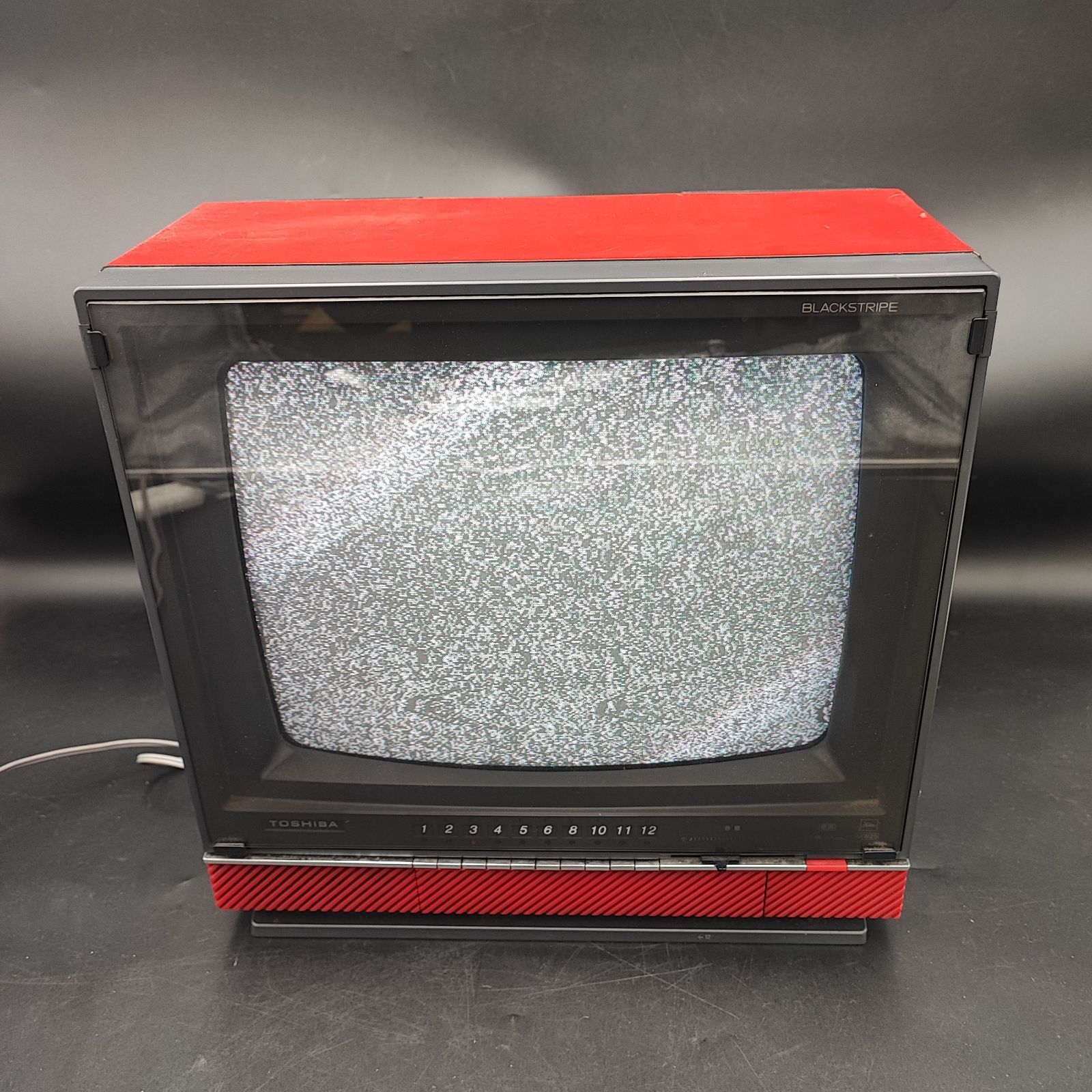 TOSHIBA 東芝 カラーテレビ 14W25 BLACKSTRIPE ブラックストライプ 14