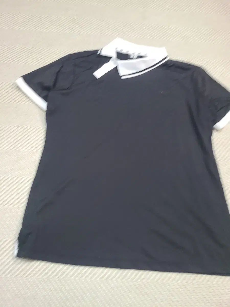 XL)PXG レディース ゴルフウェア カラーTシャツ ブラック