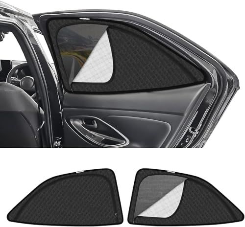 新型 ヤリス クロス 専用 サンシェード マグネット 後席 換気 断熱 2in1一体式 カーシェード yaris cross メッシュカーテン 日除け メッシュサンシェード 日焼け防止 UVカット 遮光 日差し 紫外線カット 虫よけ 通気 後 d7e295b4