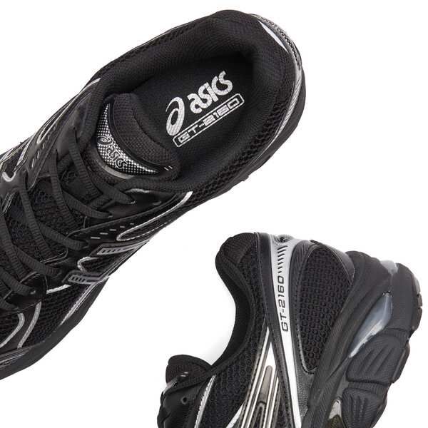 アシックス メンズ シューズ スニーカー Asics Gt2160 Black Pure Silver ブラック