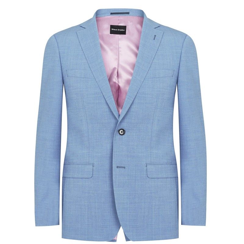 ウィズアウトプレジュデス メンズ アウター ジャケット・ブルゾン ジャケット Without Prejudice Light Blue Suit Jacket Light Blue ブルー