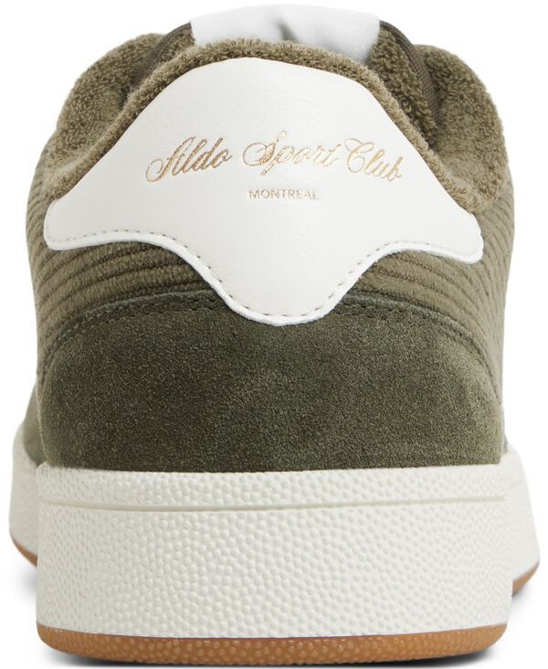 アルド メンズ シューズ スニーカー ALDO Mens Ashwin Textile Fashion Athletic Sneakers Olive オリーブ｜スニーカー