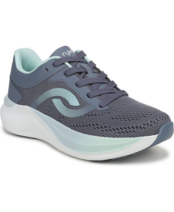 ライカ レディース シューズ スニーカー レース Ryka Womens Convoy LaceUp Walking Sneakers Flintstone Blue Mesh ブルー