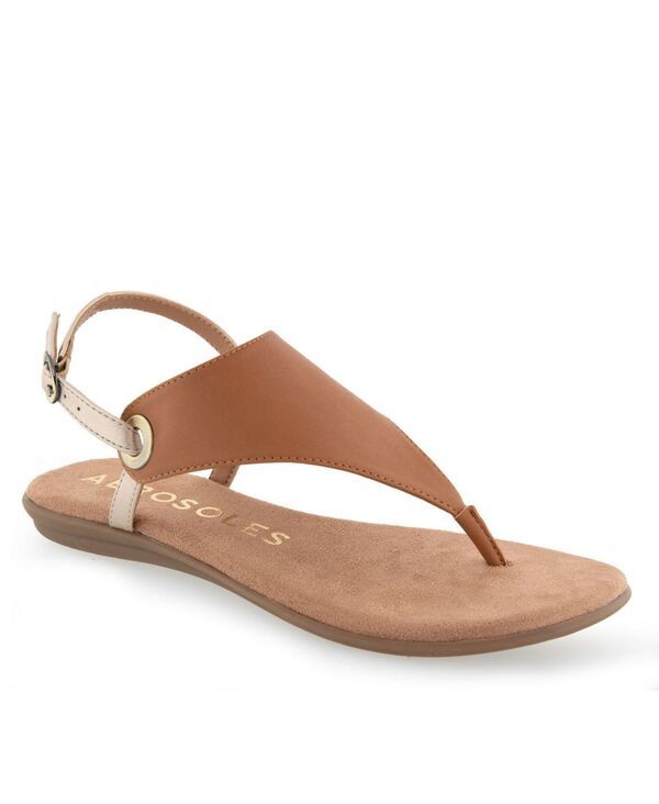 エアロソールズ レディース シューズ サンダル Aerosoles Womens Conclusion Sandals Tan Combo タン