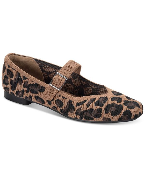 スタイルアンドコー レディース シューズ パンプス Style Co Womens Broadwayy Mary Jane Flats Leopard アニマル