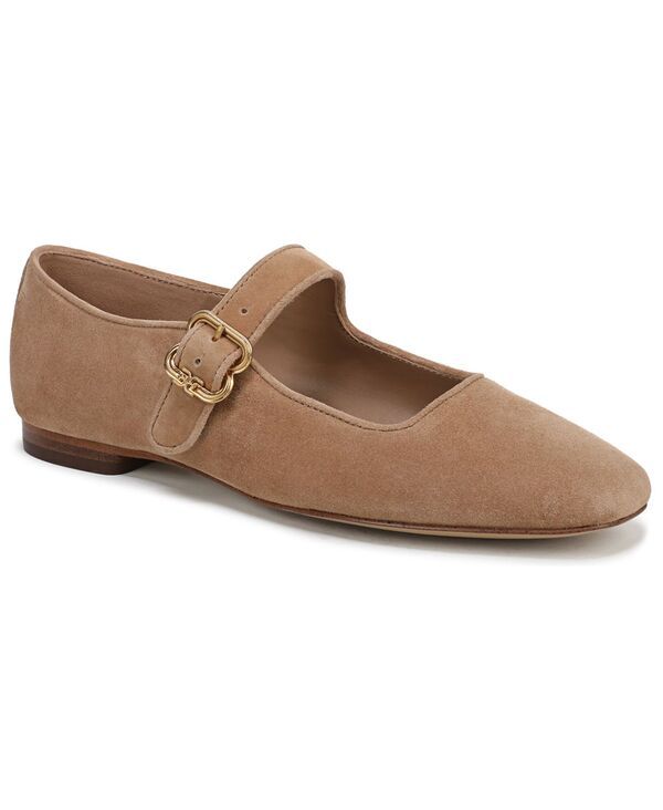 サムエデルマン レディース シューズ パンプス Sam Edelman Womens Michaela Mary Jane Flats Cyprus Tan Suede タン