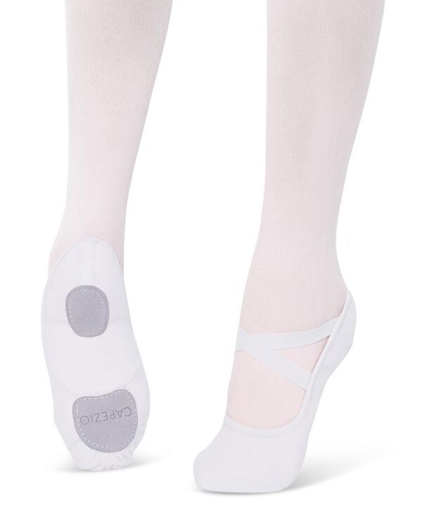 カペジオ レディース シューズ パンプス Capezio Hanami Canvas Ballet Shoe White ホワイト
