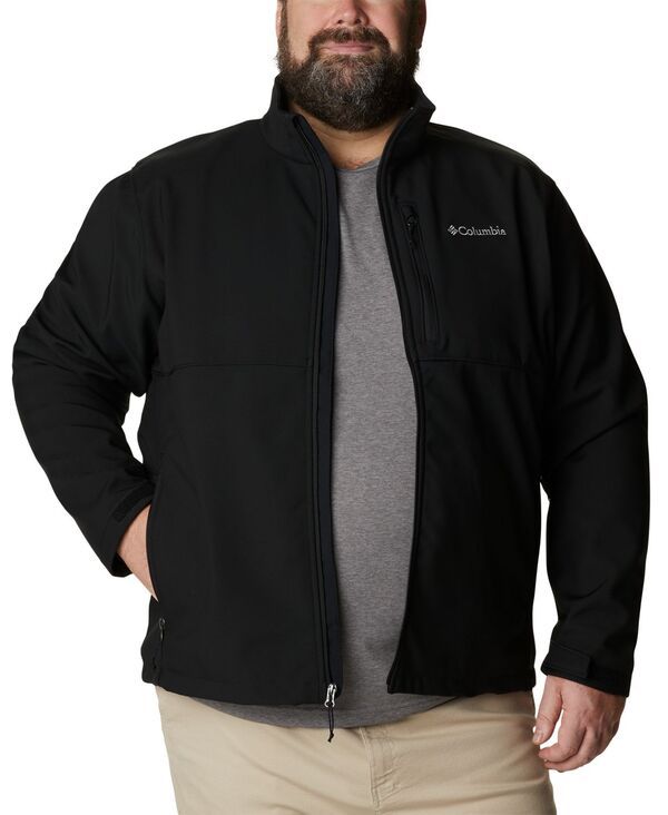 コロンビア メンズ アウター ジャケット・ブルゾン トール Columbia Mens Big Tall Ascender Softshell Jacket Black ブラック