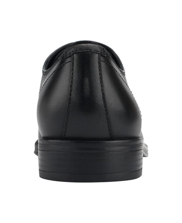 カルバンクライン メンズ シューズ スリッポン・ローファー オックスフォード レース Calvin Klein Mens Jack Lace Up Dress Oxford Black Leather
