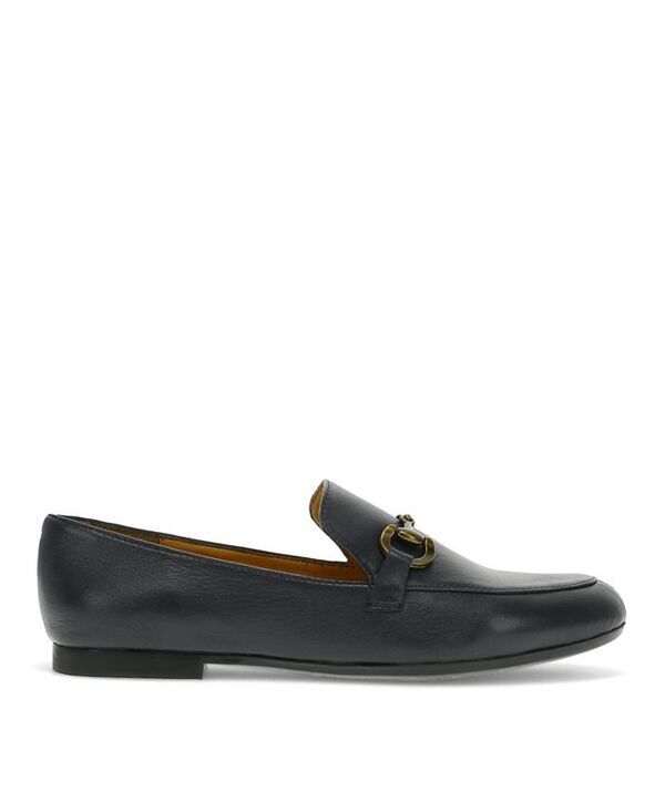 ベアトラップス レディース シューズ パンプス ローファー Baretraps Womens Wyatt Loafer Navy Leather ネイビー