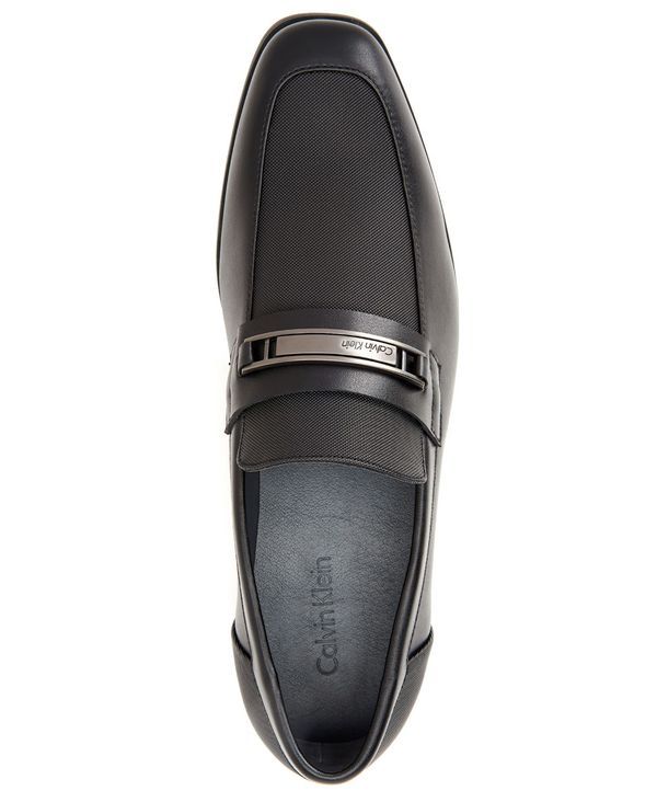 カルバンクライン メンズ シューズ スリッポン・ローファー Calvin Klein Mens Jameson Slipon Dress Shoes Black ブラック