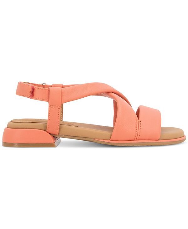 ジェントルソウルズ レディース シューズ サンダル Gentle Souls Womens Heather Crisscross Flat Sandals Crabapple Leather ヘザー