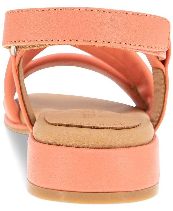 ジェントルソウルズ レディース シューズ サンダル Gentle Souls Womens Heather Crisscross Flat Sandals Crabapple Leather ヘザー
