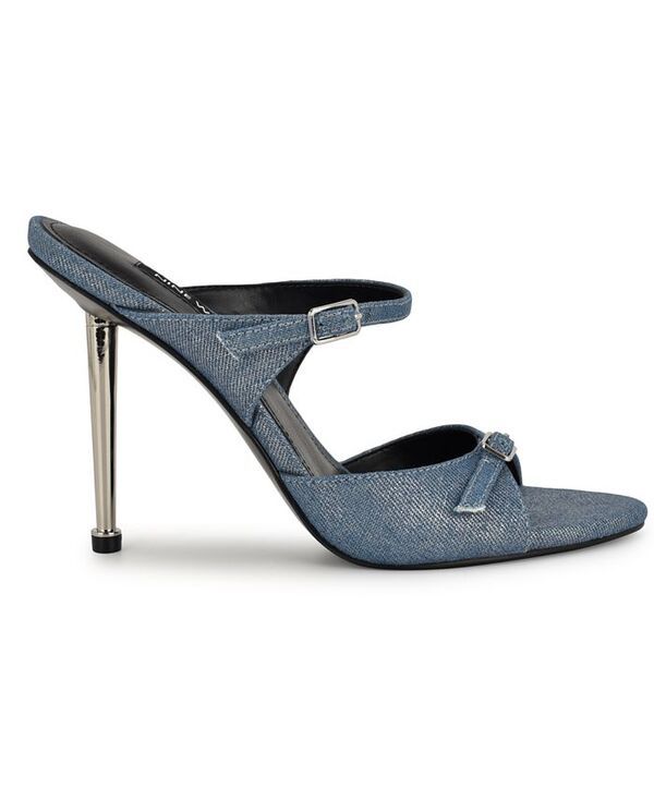 ナインウェスト レディース シューズ サンダル Nine West Womens Reida Open Toe Dress Sandals Silver シルバー