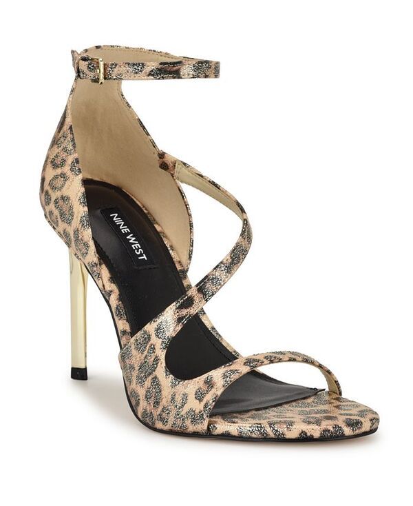 ナインウェスト レディース シューズ サンダル ヒール Nine West Womens Shimmy Stiletto Heel Open Toe Dress Sandals Gold Shimme